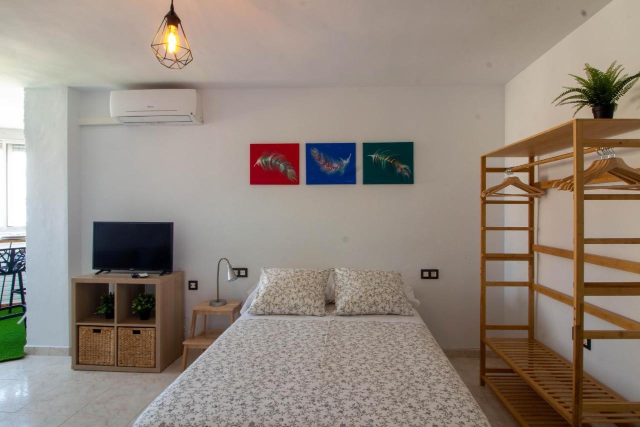 Larios Dos 504. Estudio Con Vistas Al Mar Cerca De La Playa Torrox Ngoại thất bức ảnh